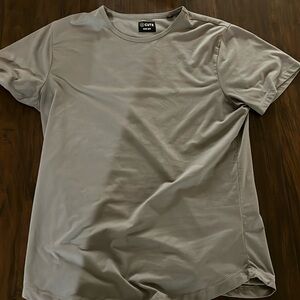 Mens cuts curve hem XL shirt